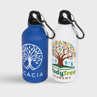 Oregon matte drinkfles met karabijnhaak | 400 ml